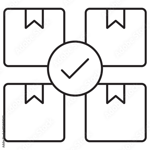 Stock icon, Product Stock, Inventory Stock, Warehouse Stock, Stock Management, vector