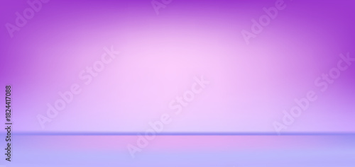 Abstract purple gradient podium background with minimal empty 3d studio backdrop and clean scene for product presentation mockup template.