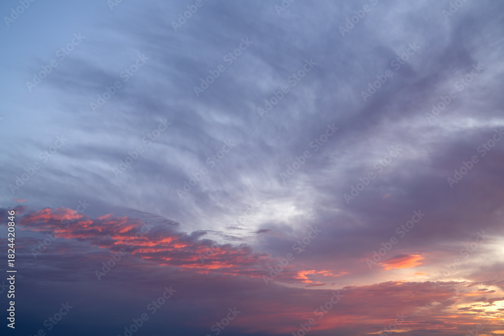 Obraz premium Sky with clouds