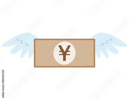 お金のイラスト　お札　日本円
