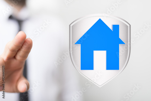 Concept of home security, p...