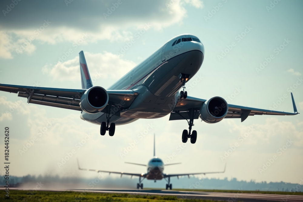 Naklejka premium Taking Flight, Skyward Bound Now