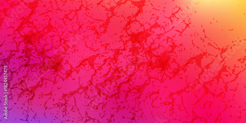 Abstract Neon Gradient Background With Cracked Texture in Pink Orange and Purple. Suit for banner, web, poster, pamflet, brochure and presentation