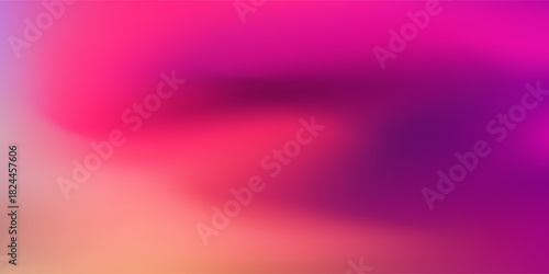 abstract neon gradient background featuring a soft blend of magenta, electric pink, and golden peach colors.