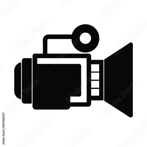 Video Camera Icon Vector Illustration
