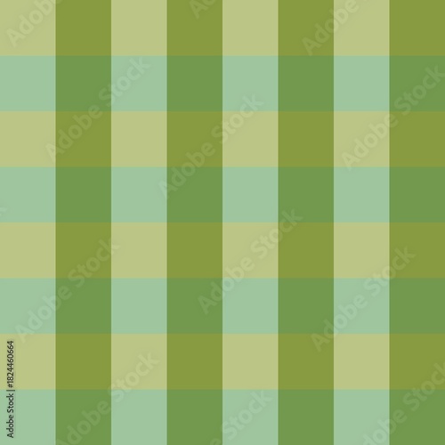 green gingham fabric	

