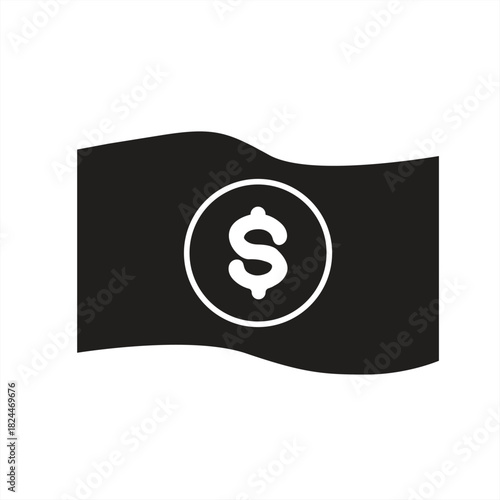 Fast money icon vector, Fast Money logo template, Money logo design, finance business, vector illustration.