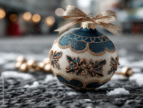 Blue Christmas background
