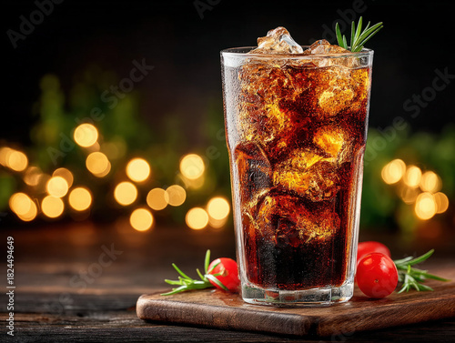 Large soft drink from fast ...