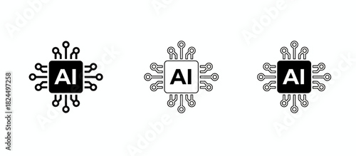 Action Event AI Technology Graphic Image Displaying Innovative Concepts in a Modern Environment