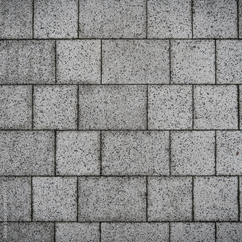 Obraz premium gray brick rocks stone paved floor texture design