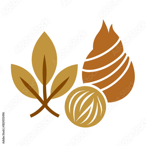 jute and hemp fiber textures