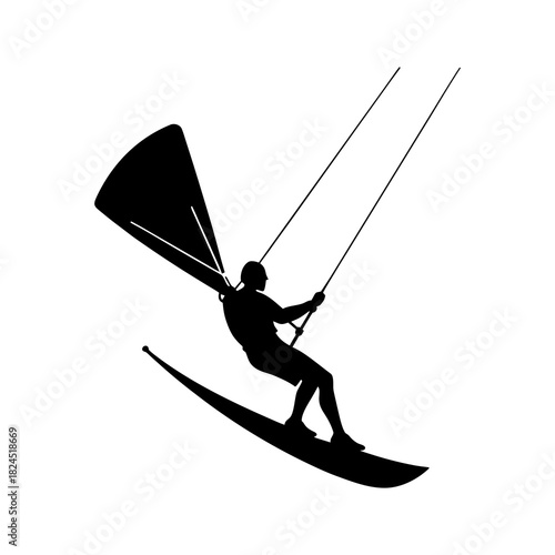 surfer silhouette vector