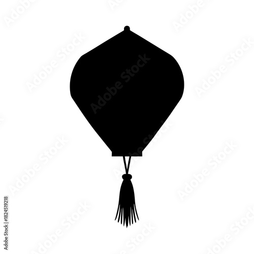 black and white balloon