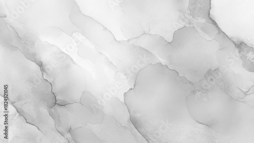 Monochromatic abstract watercolor texture with fluid gray ink blending design Vector, illustration