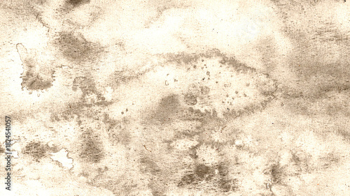 background abstrack photo hand painted watercolor with sky and clouds shape