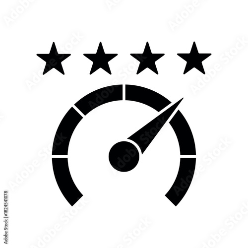 Icon a Credit Rating, isolated against a clean background.