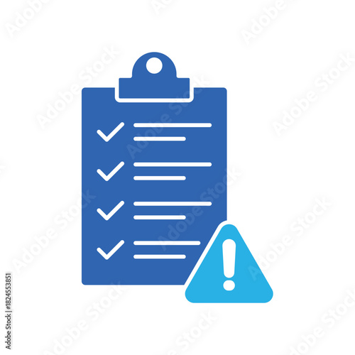 Icon a Risk Assessment, isolated against a clean background.