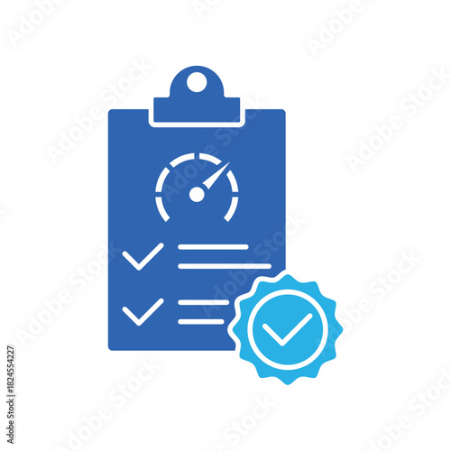 Icon a Credit Evaluation Criteria, isolated against a clean background.