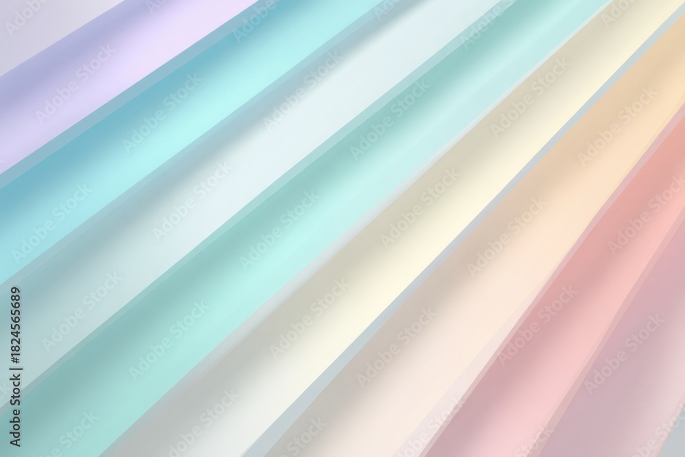 Obraz premium Soft Pastel Gradient Background with Smooth Flowing Waves and Shades