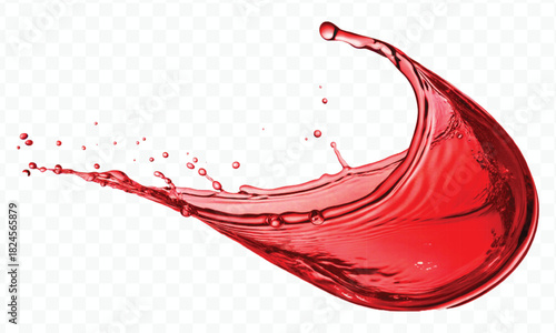 dynamic smooth liquid fresh water splash in different color and curve style isolated on white background 