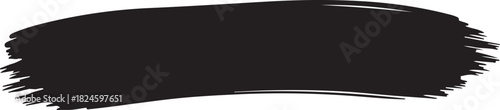 Abstract Ink Swatch: A bold, sweeping brushstroke of intense black ink, symbolizing expression, creativity, and the power of artistic gesture.
