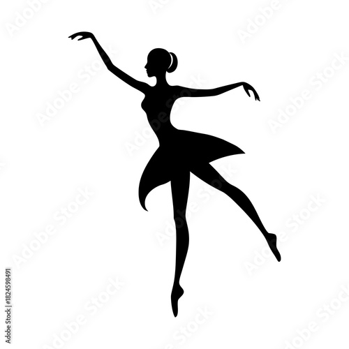 ballet dancer silhouette