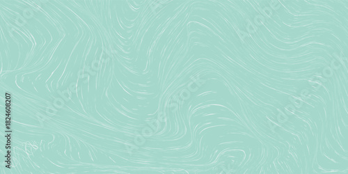 Diagonal streaked grunge texture in mint green. Rough scratched background with distressed paint style. Ideal for vintage design and print layouts.