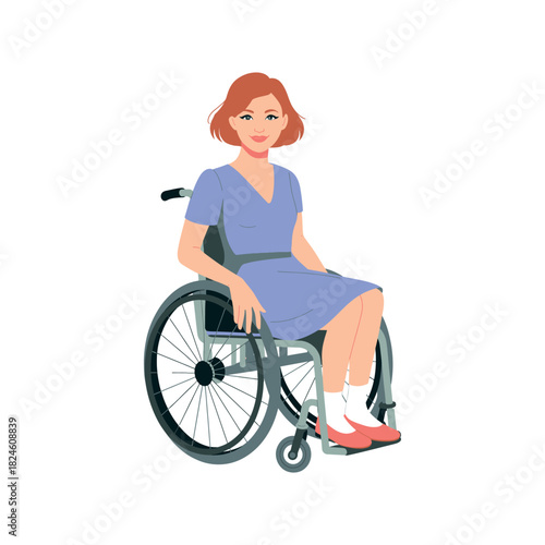 A white silhouette of a person using a white cane, symbolizing a visually impaired individual, set against a solid blue background