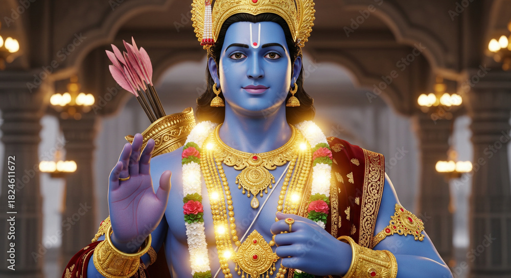 Fototapeta premium Shree Ram