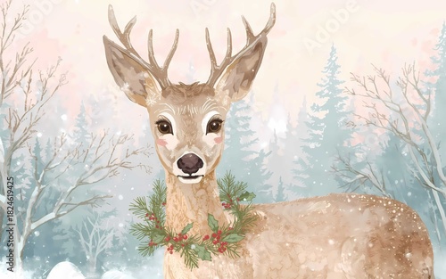 deer in the forest