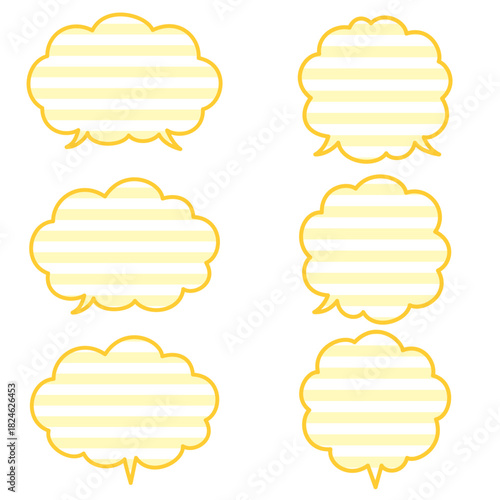 吹き出しセット