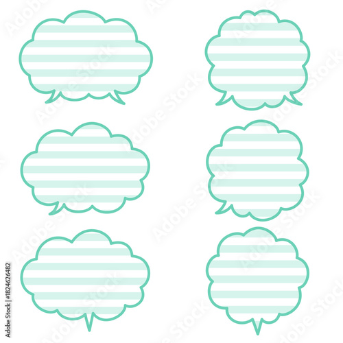 吹き出しセット