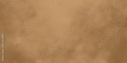 Creased Craft light brown tone color recyclable organic paper bag texture minimalism background. Calm light brown gradient background with serene atmosphere, background illustration for painting .