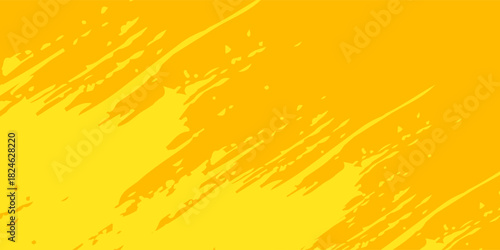 Top line comic yellow background raster gradient halftone stock vector premium