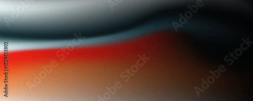 Grainy background gray orange red white black abstract color wave noisy texture banner poster header cover design background,