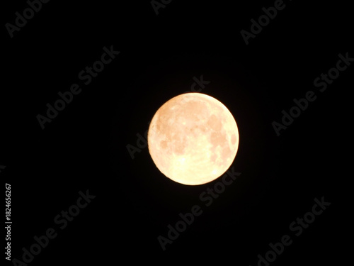 Vollmond am 5. November 2025 in der Uckermark