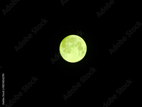 Vollmond am 5. November 2025 in der Uckermark
