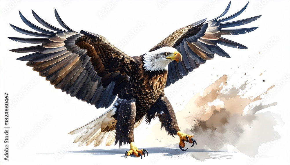 Obraz premium american bald eagle