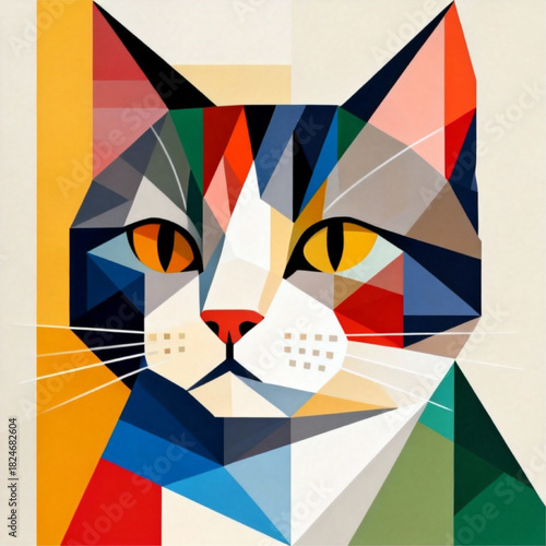 Cubist Cat