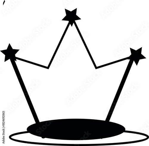 wind turbine and stars