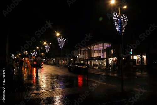Piazza shopping centre at Paisley at Christmas