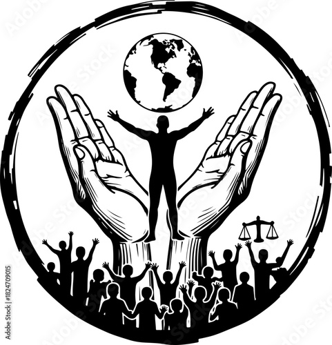 Justice Empowerment Emblem