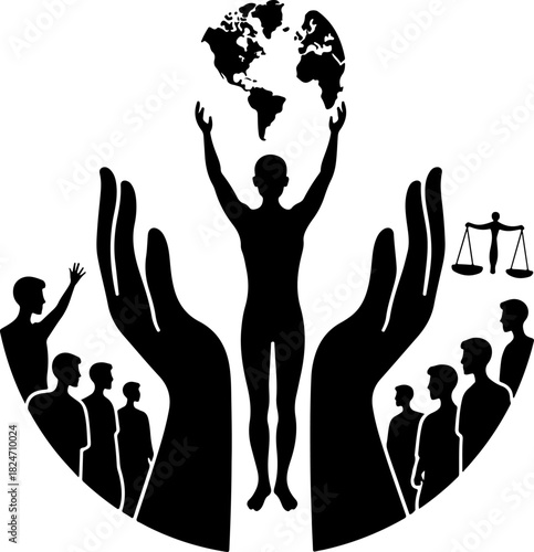 Justice Empowerment Emblem