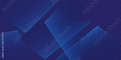 Abstract blue white dot pattern gradient texture technology background.vector future tegnology.