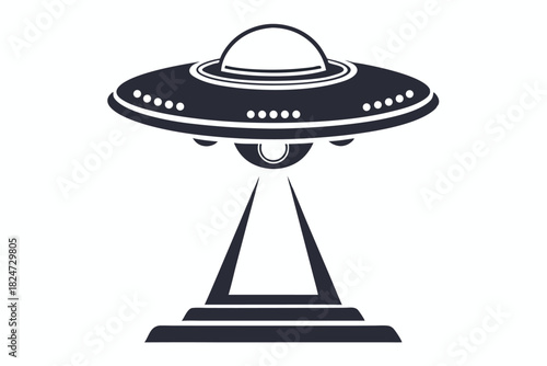 Elegant black location marker projects a celestial aura from its cosmic pinpoint display