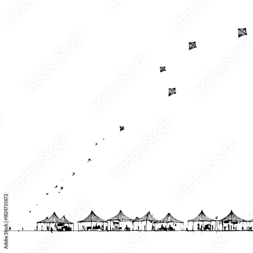 A solid dark void creating a dramatic and minimalist backdrop for various creative uses