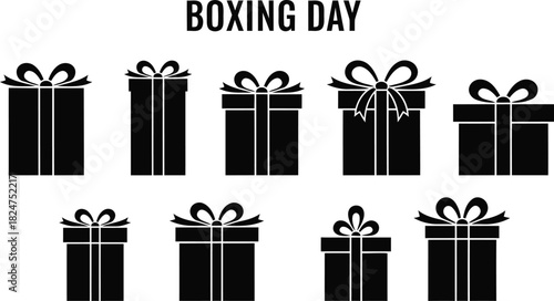 Celebrate Boxing Day with stylish gifts, perfect for holiday promotions and festive social media campaigns