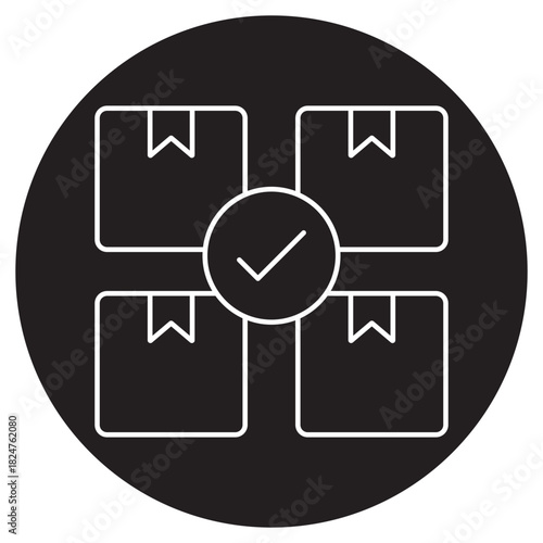 Stock icon, Product Stock, Inventory Stock, Warehouse Stock, Stock Management, vector