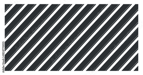 Black striped diagonal pattern on transparent backdrop